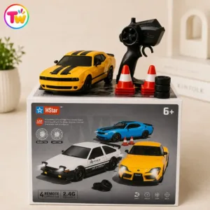 4WD Remote Control Drift Car for Kids – 2.4GHz High-Speed Racing Car