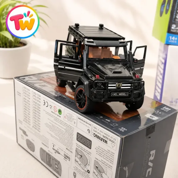 G-Wagon Style 4WD RC Diecast Off-Road SUV – Realistic Remote Control Car