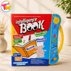 Interactive Study Book for Kids – Intelligence Learning Book with Sound, Music & Educational Activities