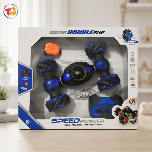 Super Double Flip 360° Stunt RC Car – Speed Pioneer